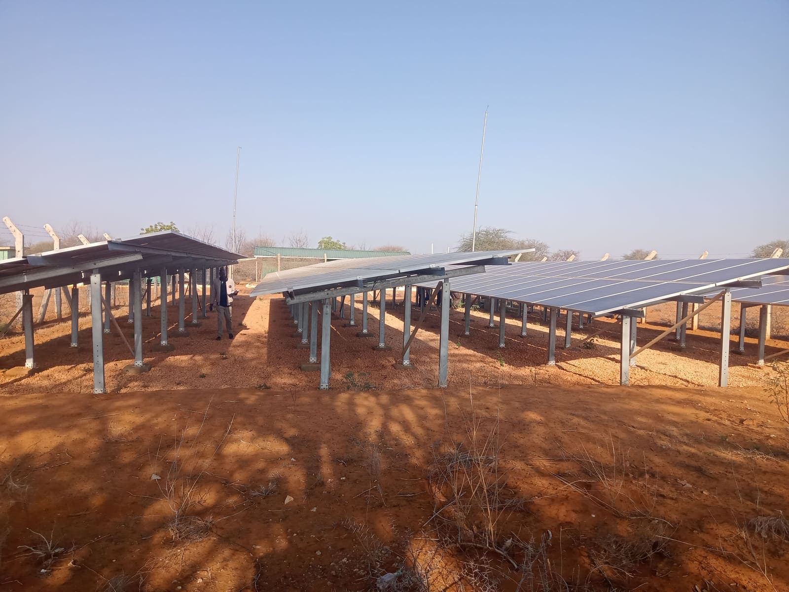 Ground-Mounted Solar Array